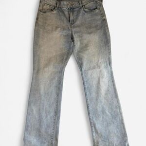 Old Navy Women's Light Kicker Bootcut Jeans - Pale Blue/Gray